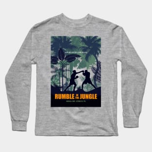 Rumble in the Jungle - Alternative Movie Poster Long Sleeve T-Shirt